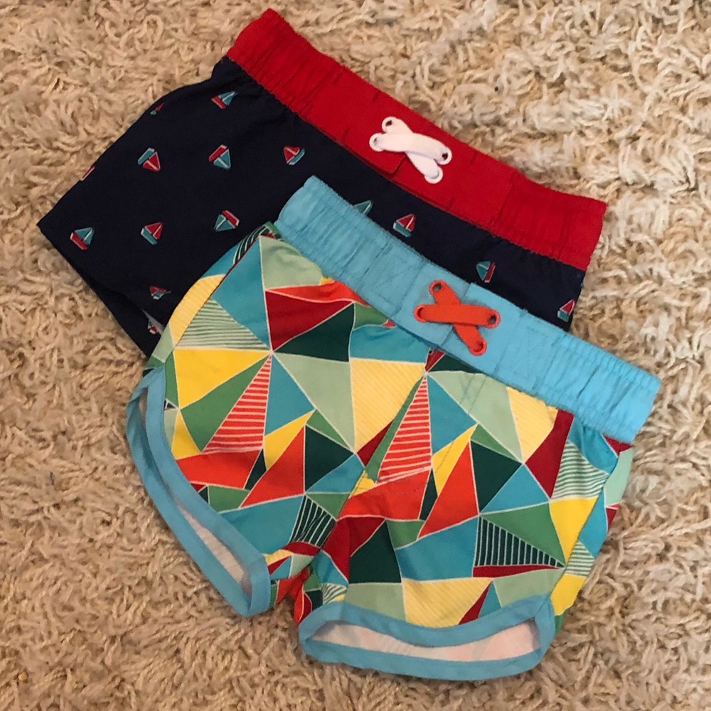 NEW baby swim trunks!!! ☀️ 💦